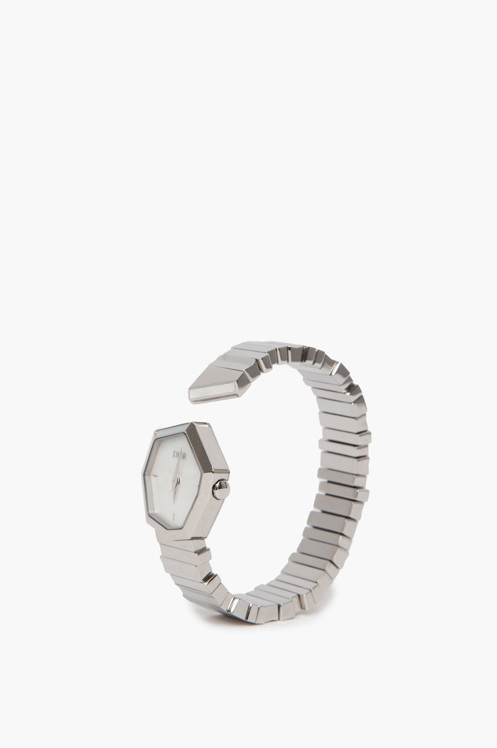 Christian Dior Silver Mother of Pearl Dial Watch