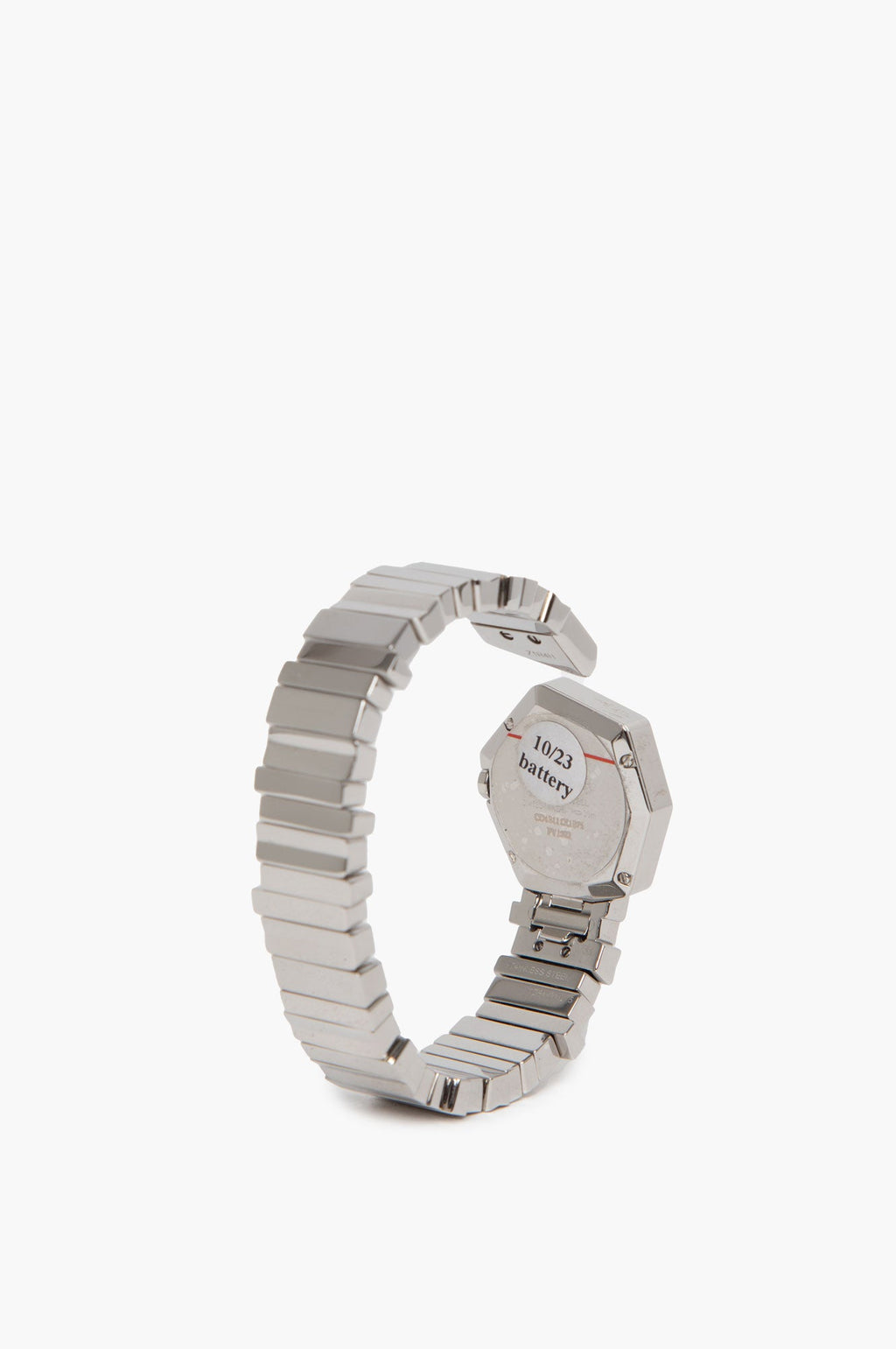 Christian Dior Silver Mother of Pearl Dial Watch