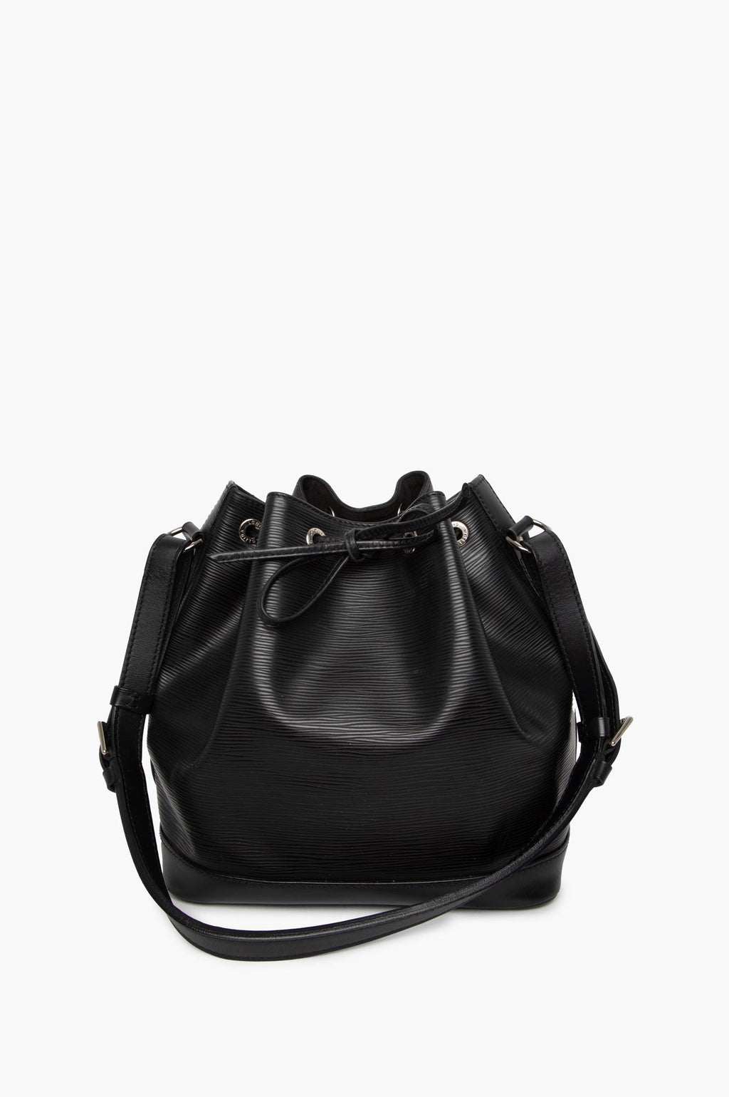 Louis Vuitton Black Epi Petit Noe NM Bag