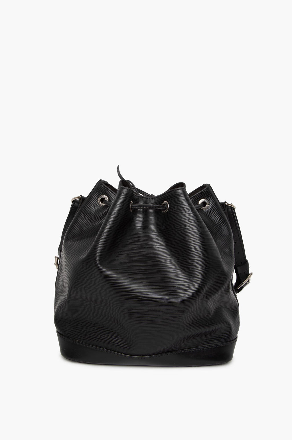 Louis Vuitton Black Epi Petit Noe NM Bag