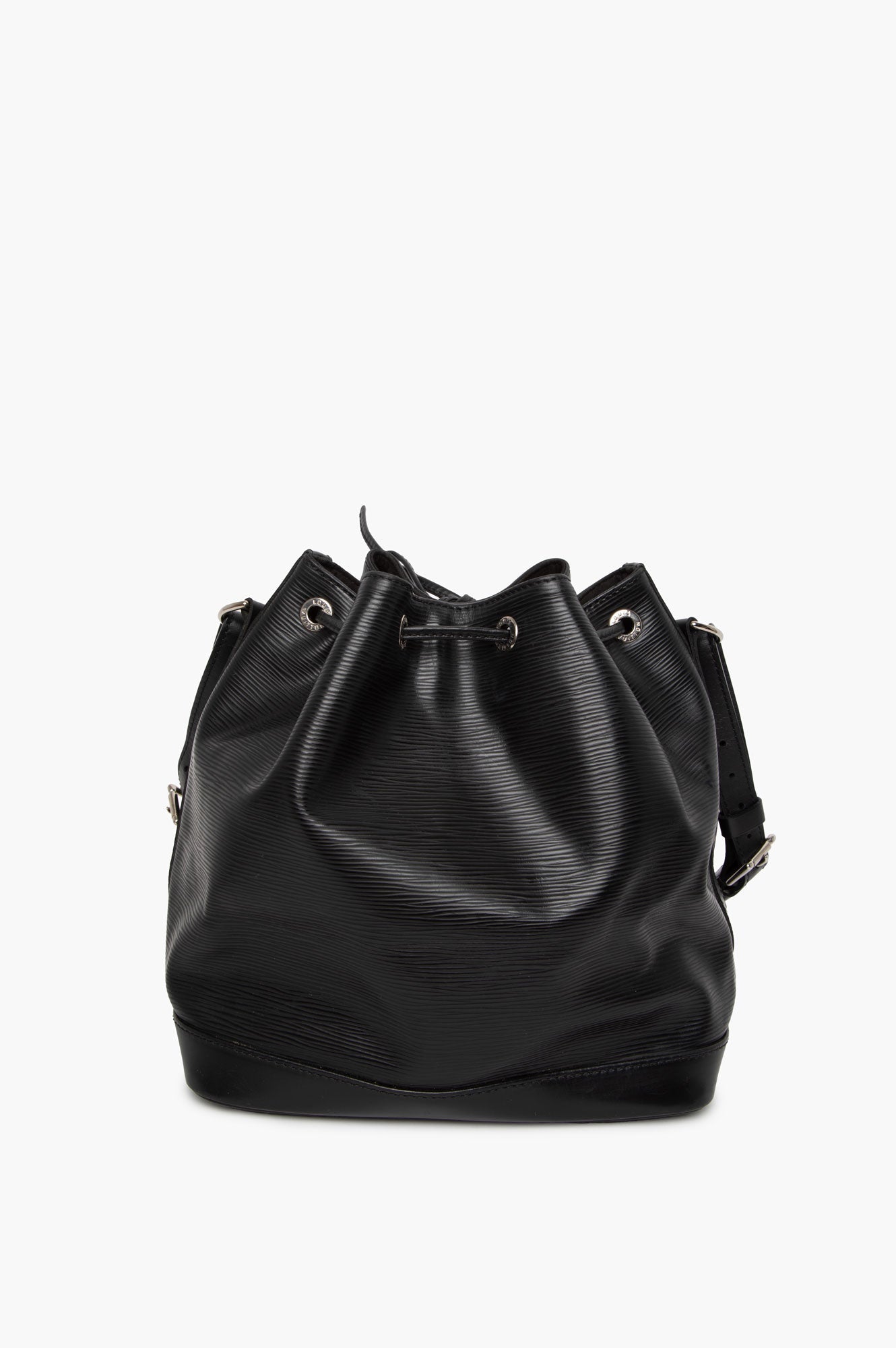 Louis Vuitton Black Epi Petit Noe NM Bag