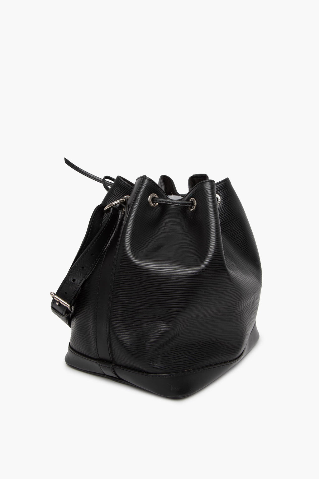 Louis Vuitton Black Epi Petit Noe NM Bag