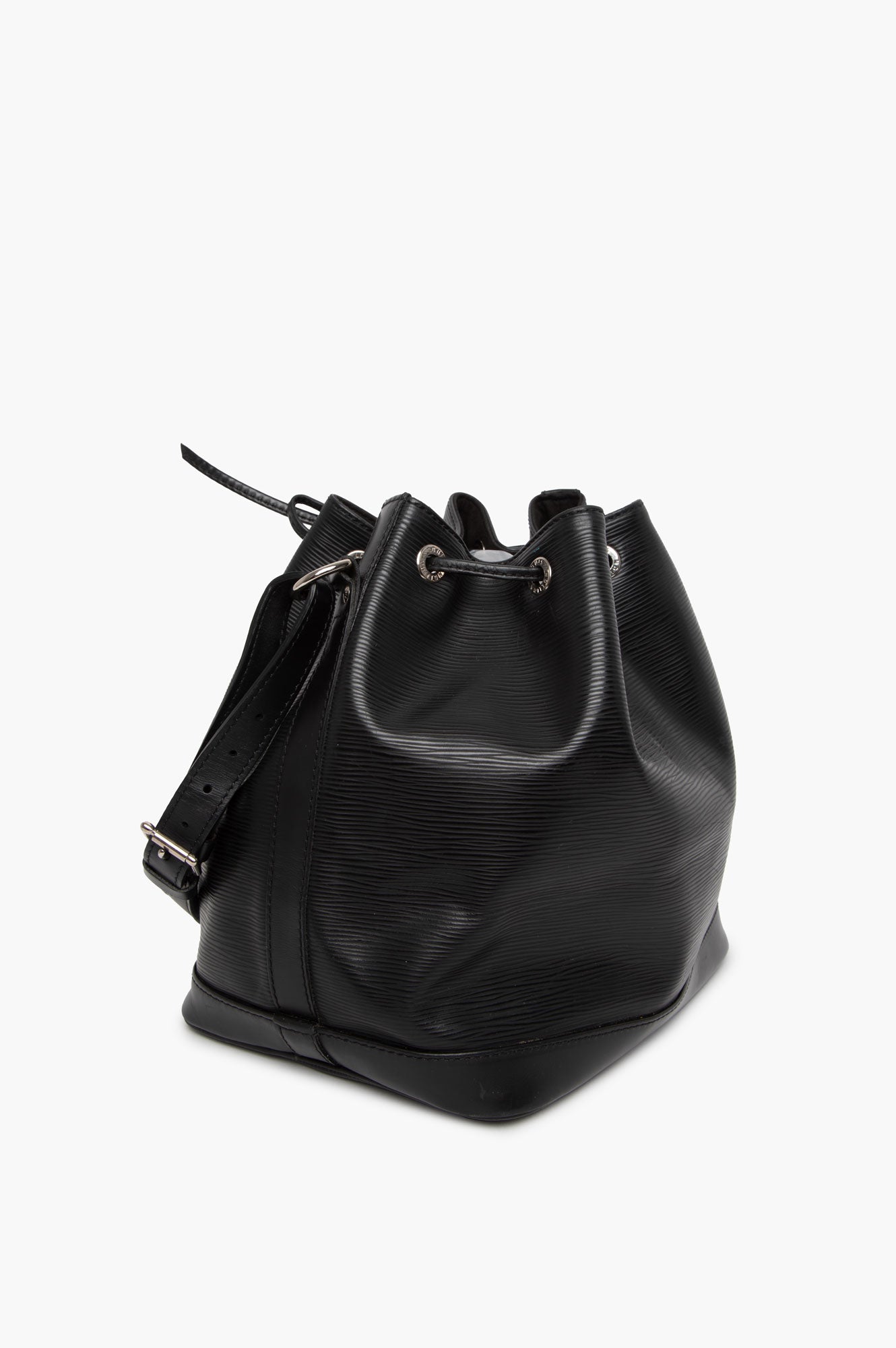 Louis Vuitton Black Epi Petit Noe NM Bag