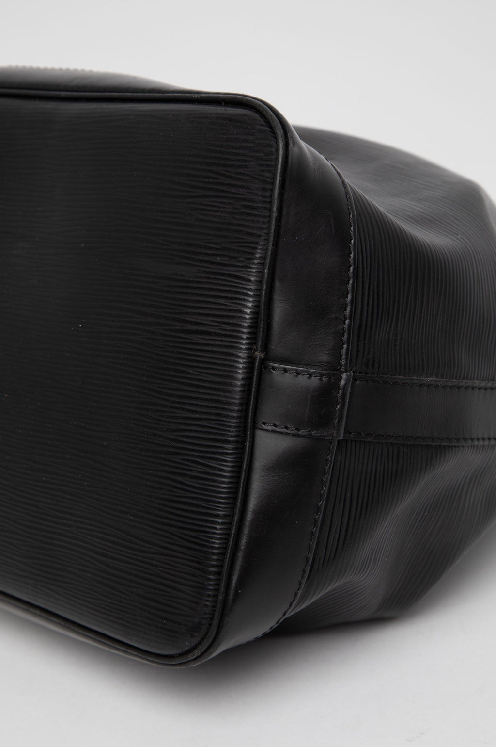 Louis Vuitton Black Epi Petit Noe NM Bag