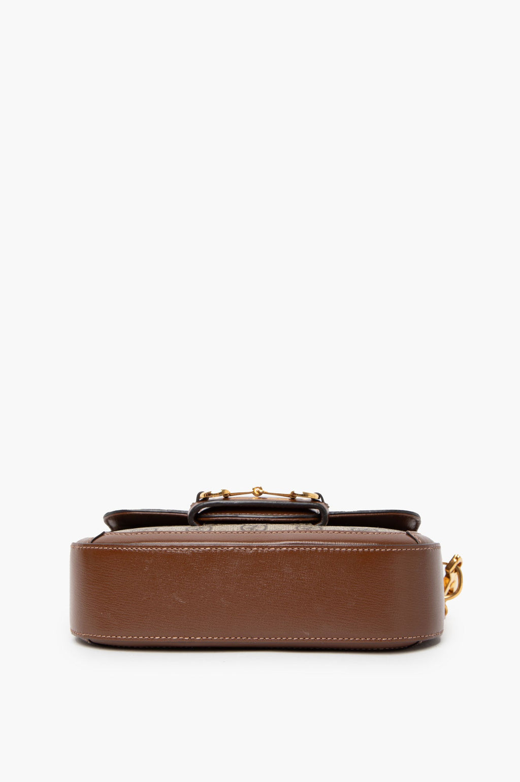 Gucci Brown 1955 Horsebit GG Supreme Size Mini Bag