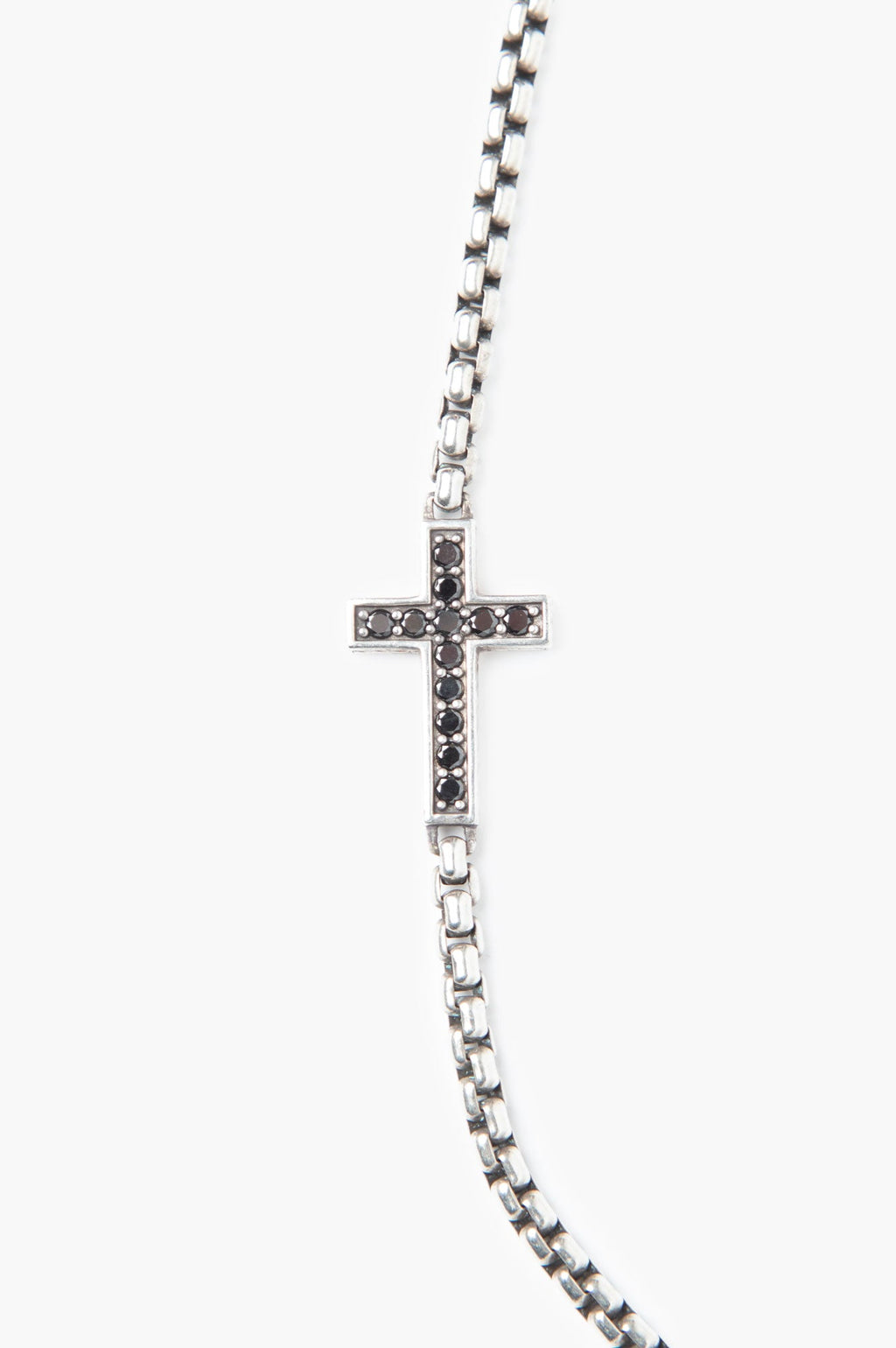 David Yurman Streamline® Cross Station Necklace 24"