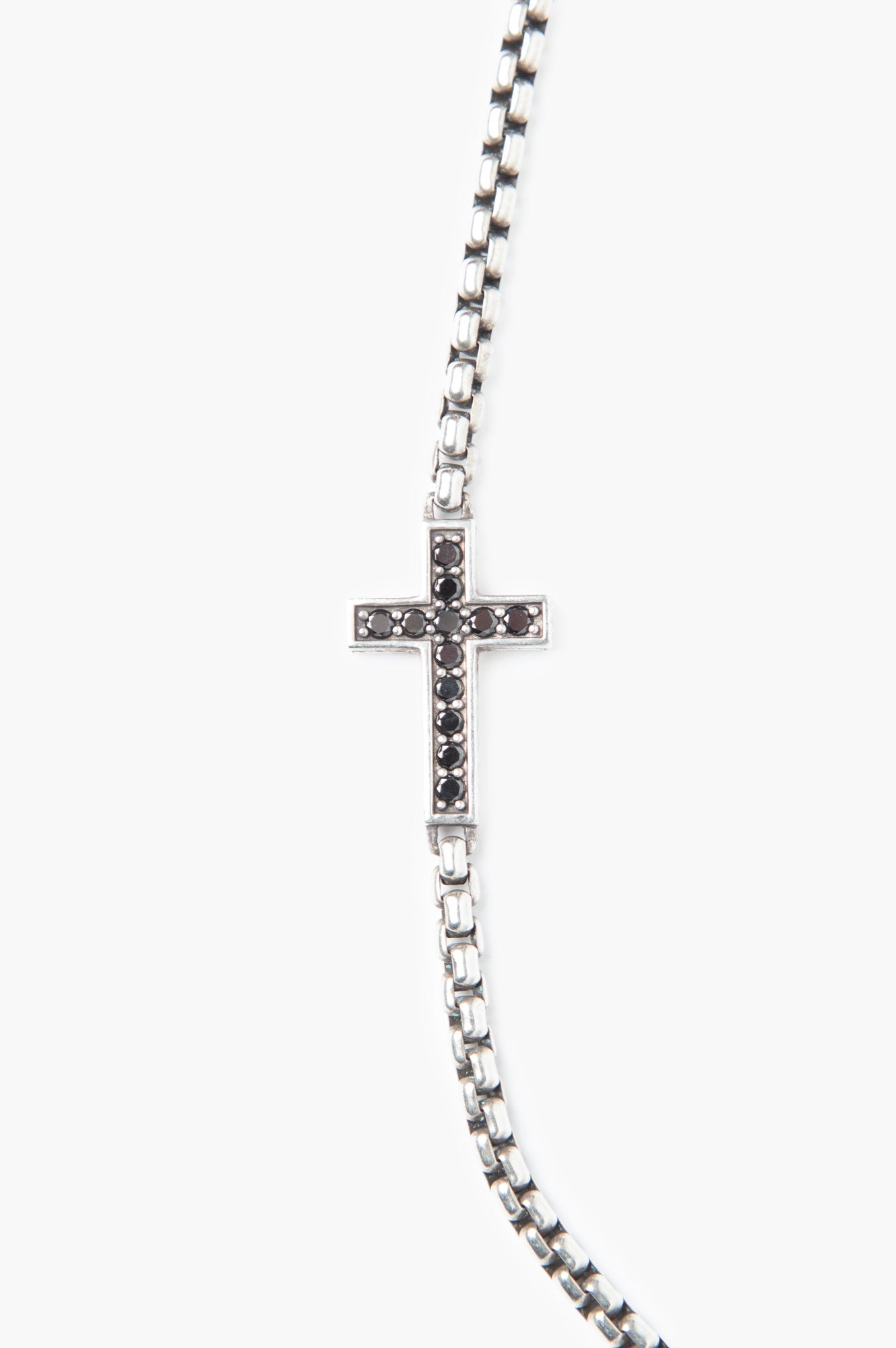 David Yurman Streamline® Cross Station Necklace 24"