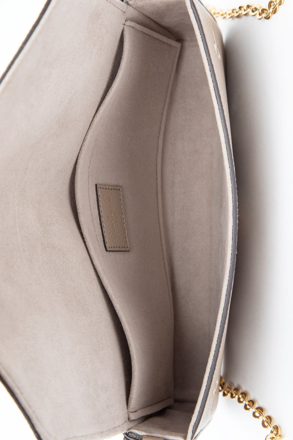 Louis Vuitton Beige Felicie Pochette Bag