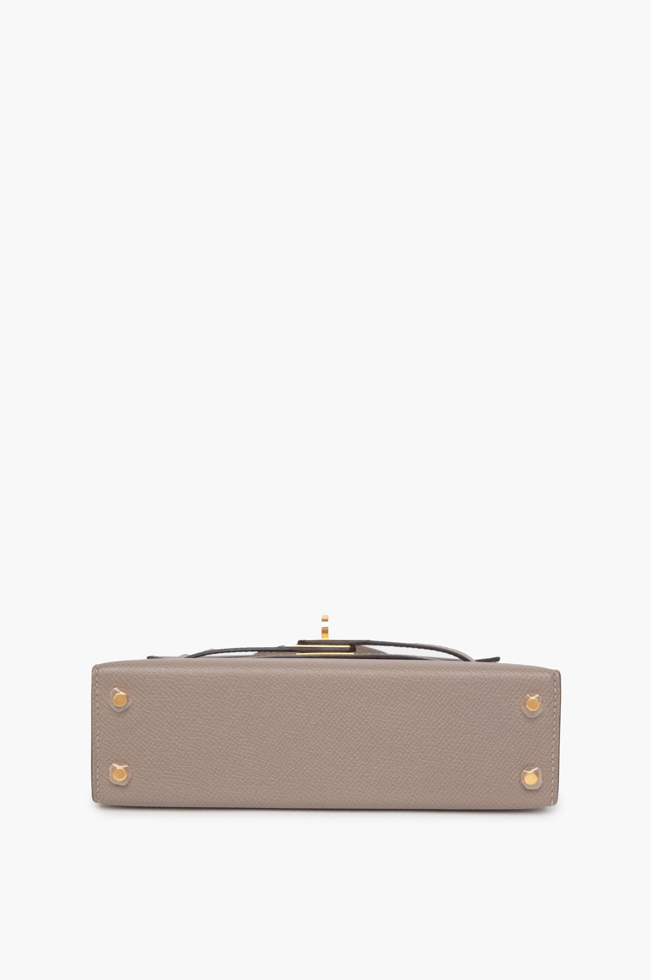 Hermes 2017 Mini Kelly II Etaupe GHW Bag