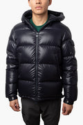 Moncler Navy Puffer Jacket Size 3