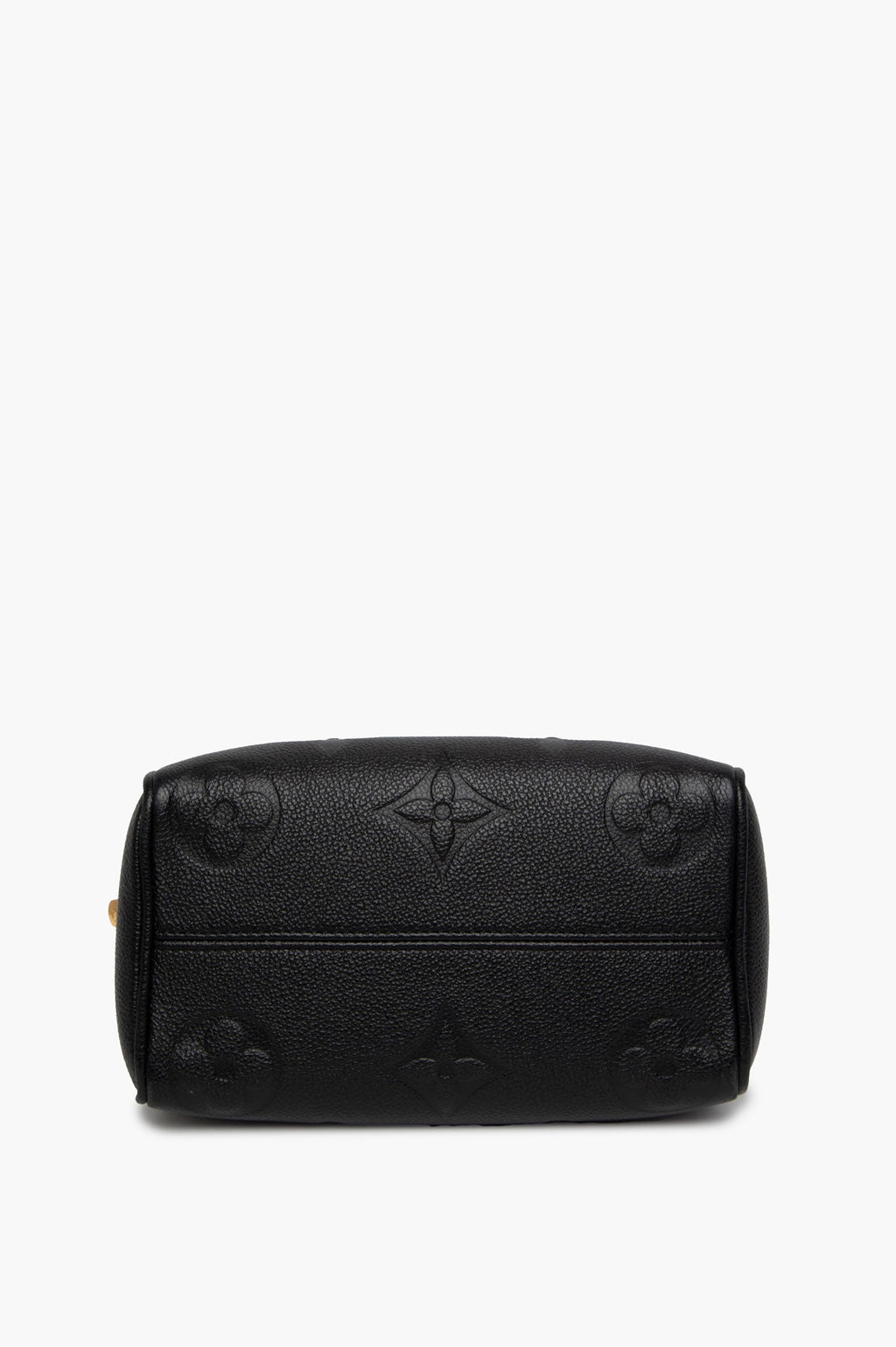 Louis Vuitton Black Monogram Empreinte Speedy 20 Bag