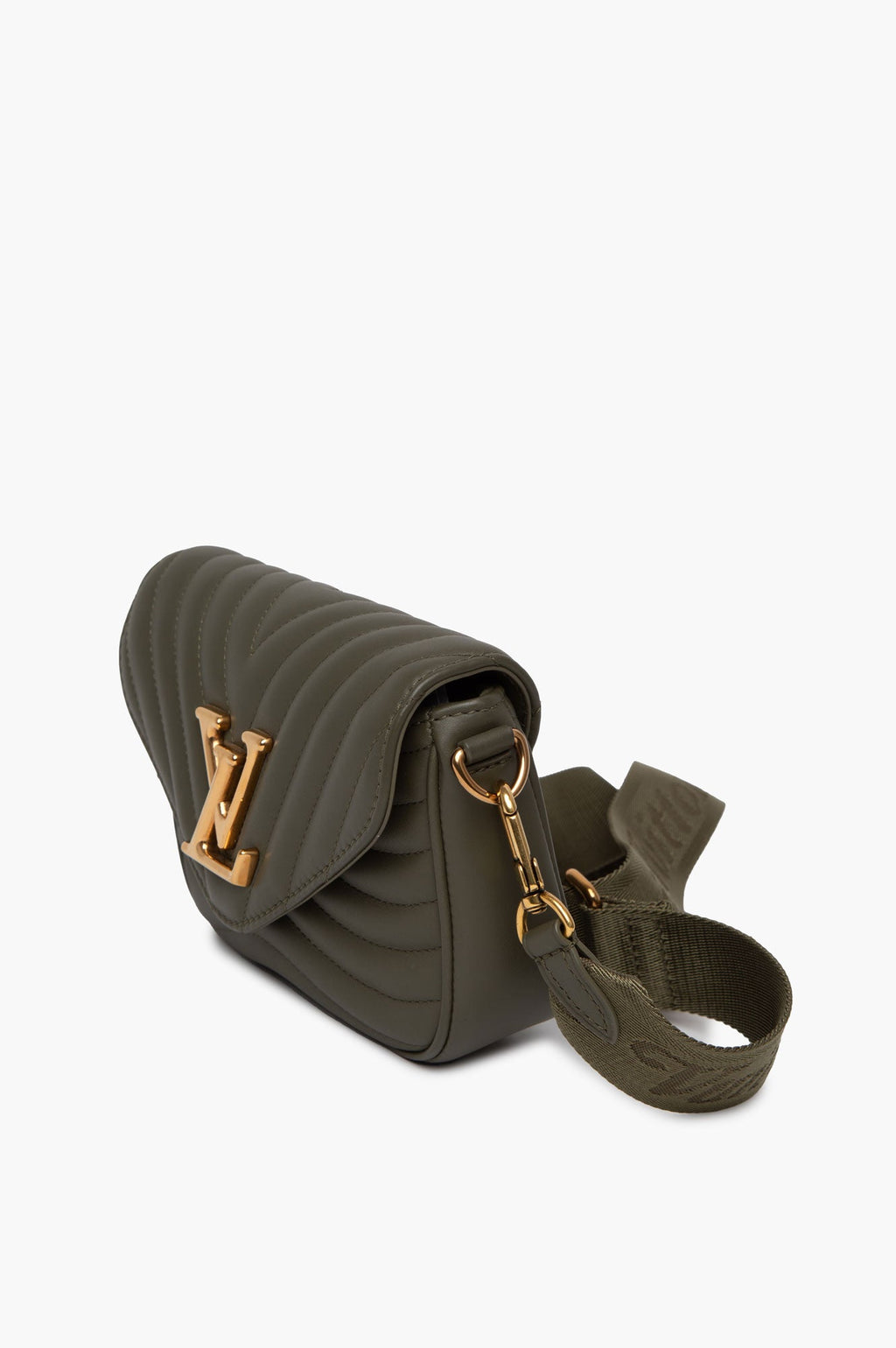 Louis Vuitton Small Green New Wave Multi Pochette Bag