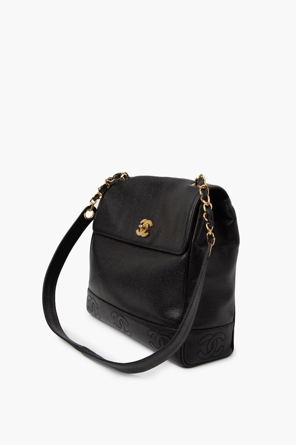 Chanel Black Triple CC Flap Bag