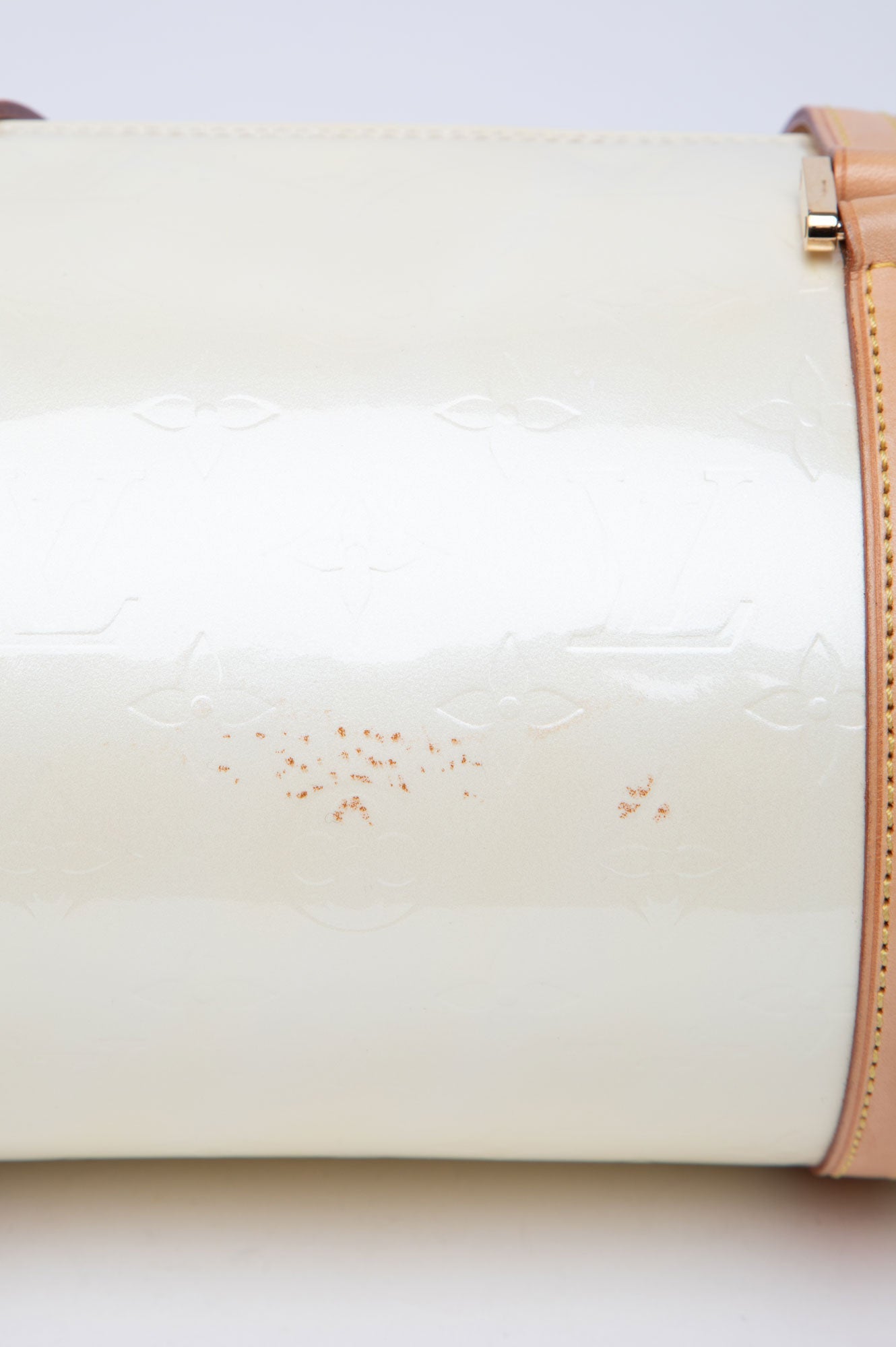 Louis Vuitton Yellow Leather Monogram Papillon Bag