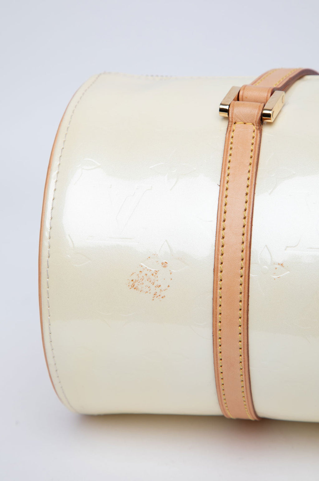 Louis Vuitton Yellow Leather Monogram Papillon Bag