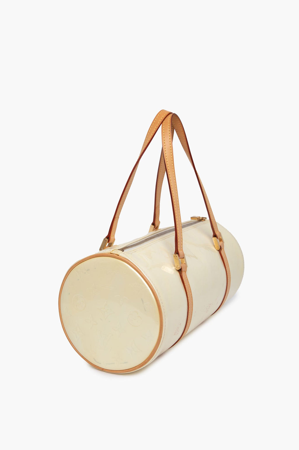 Louis Vuitton Yellow Leather Monogram Papillon Bag