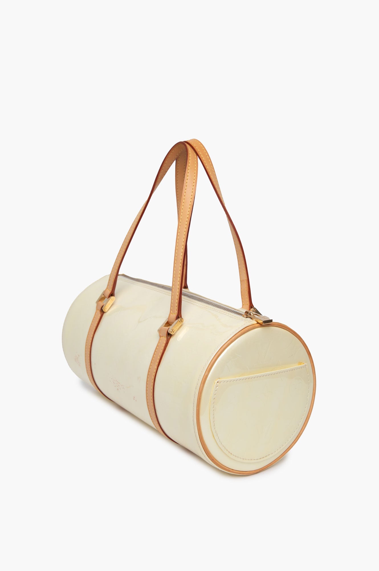 Louis Vuitton Yellow Leather Monogram Papillon Bag