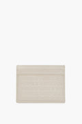 Saint Laurent White logo Cardholder