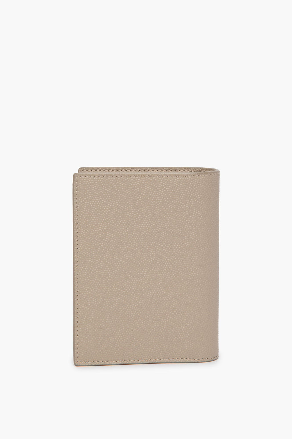 Saint Laurent Beige Bi-Fold Wallet
