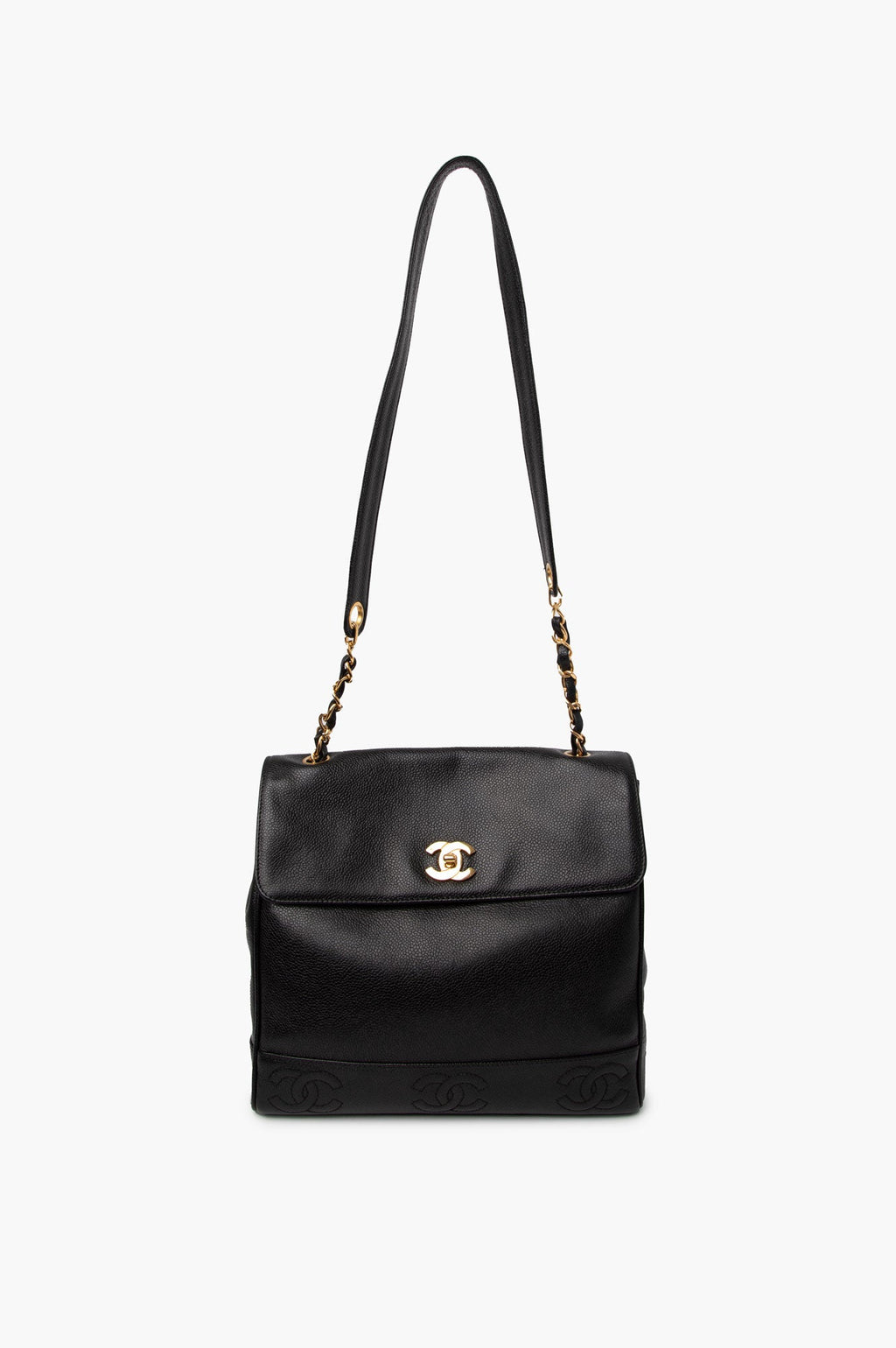 Chanel Black Triple CC Flap Bag