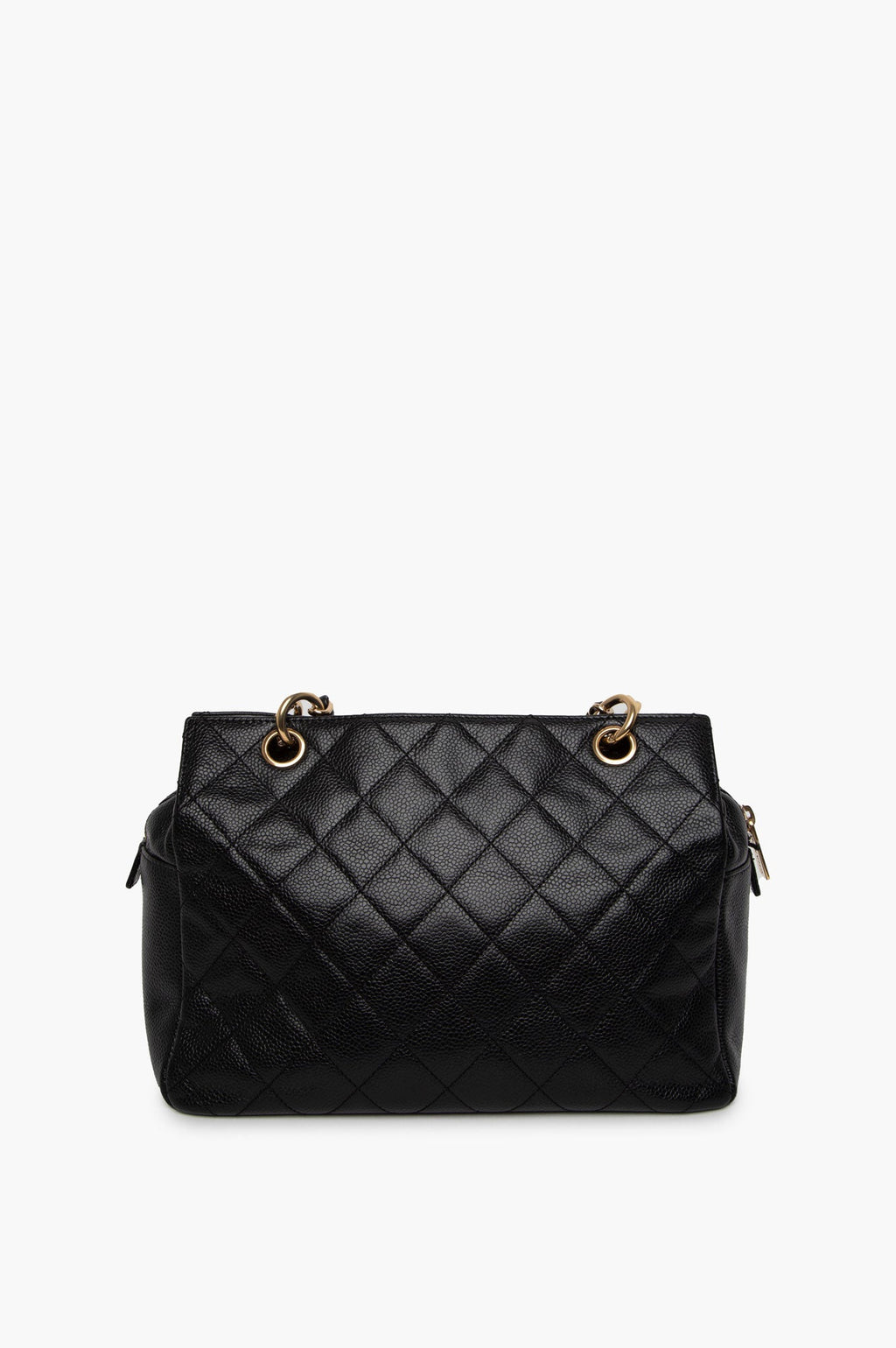 Chanel Black Petite Timeless Tote Shoulder Bag