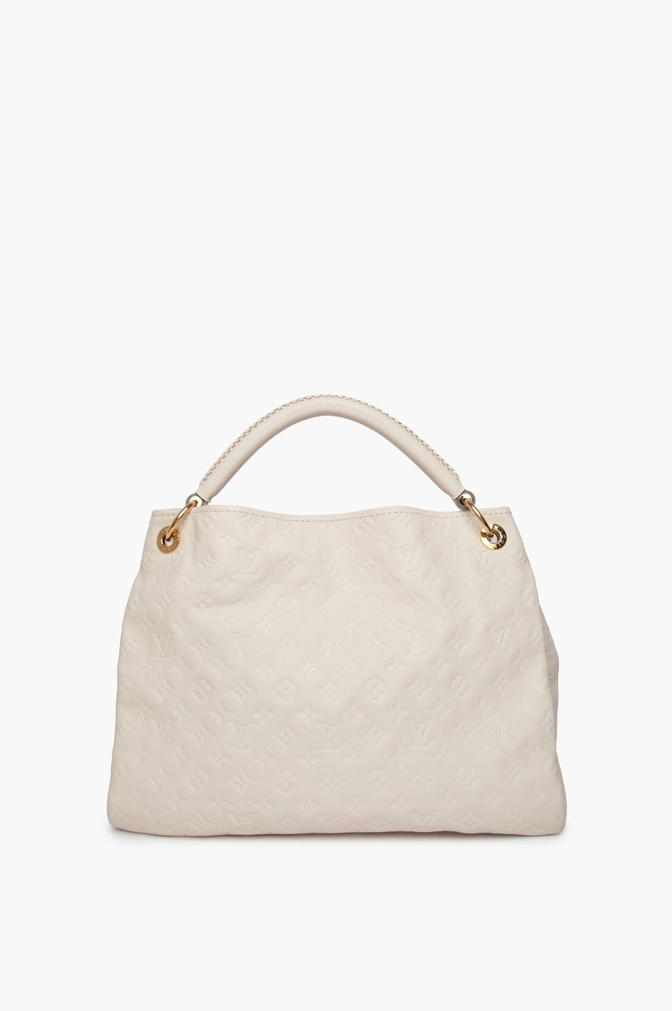 Louis Vuitton White Artsy MM Tote Bag