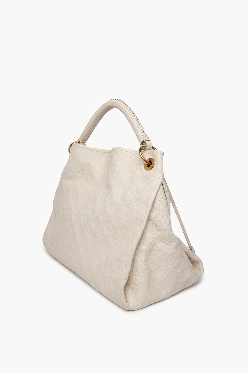 Louis Vuitton White Artsy MM Tote Bag