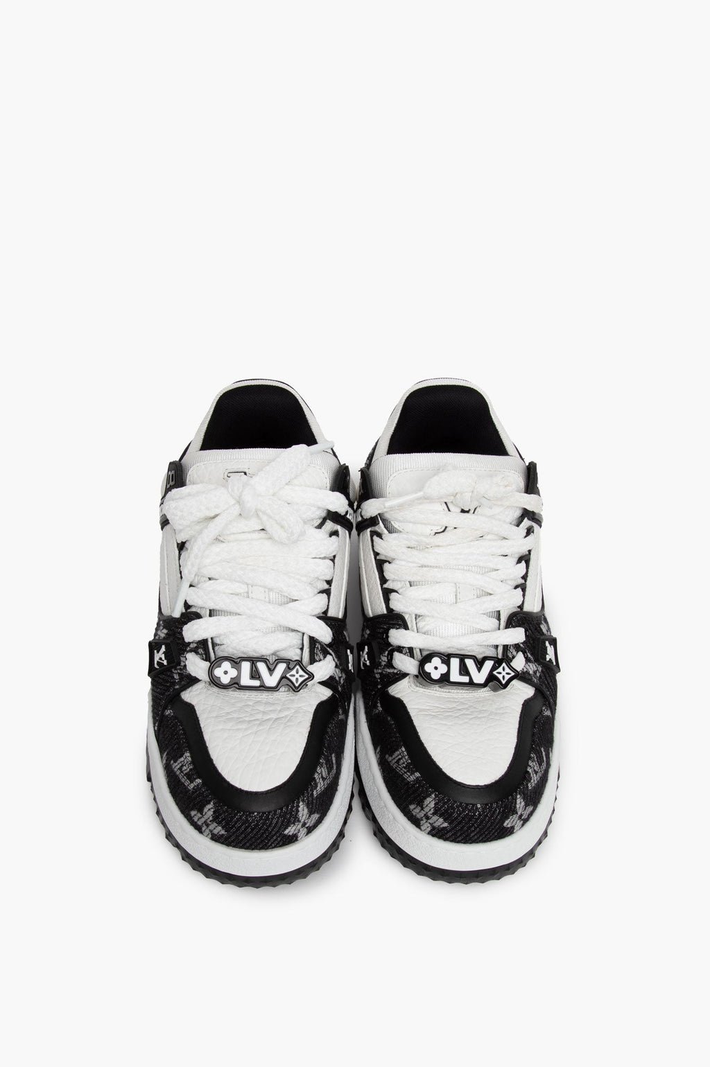Louis Vuitton Black Trainer Maxi Sneaker Size 38.5