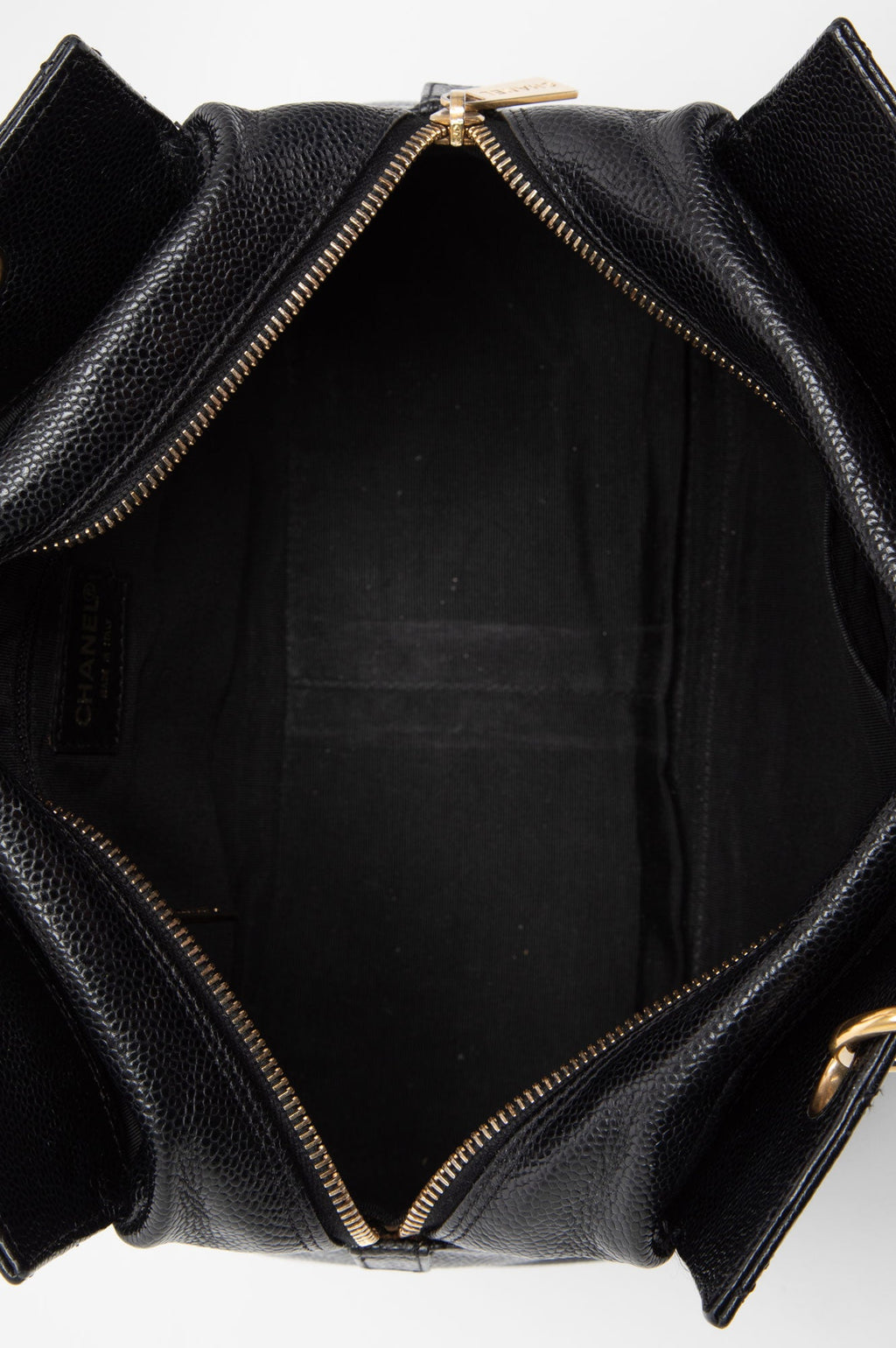 Chanel Black Petite Timeless Tote Shoulder Bag