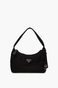 Prada Black Re-Edition 2000 Nylon Shoulder Bag