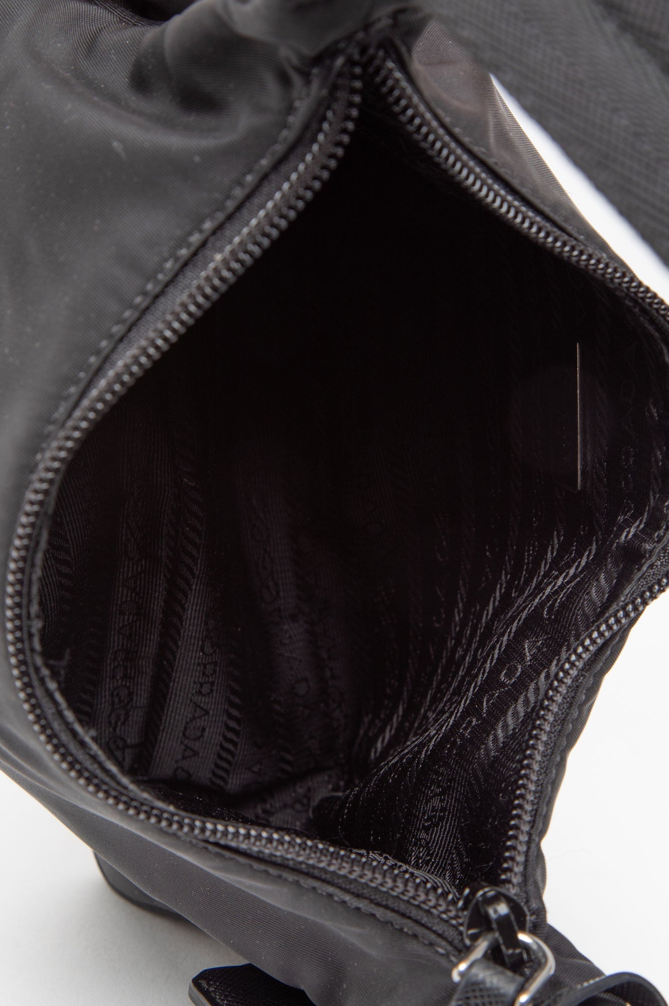 Prada Black Re-Edition 2000 Nylon Shoulder Bag