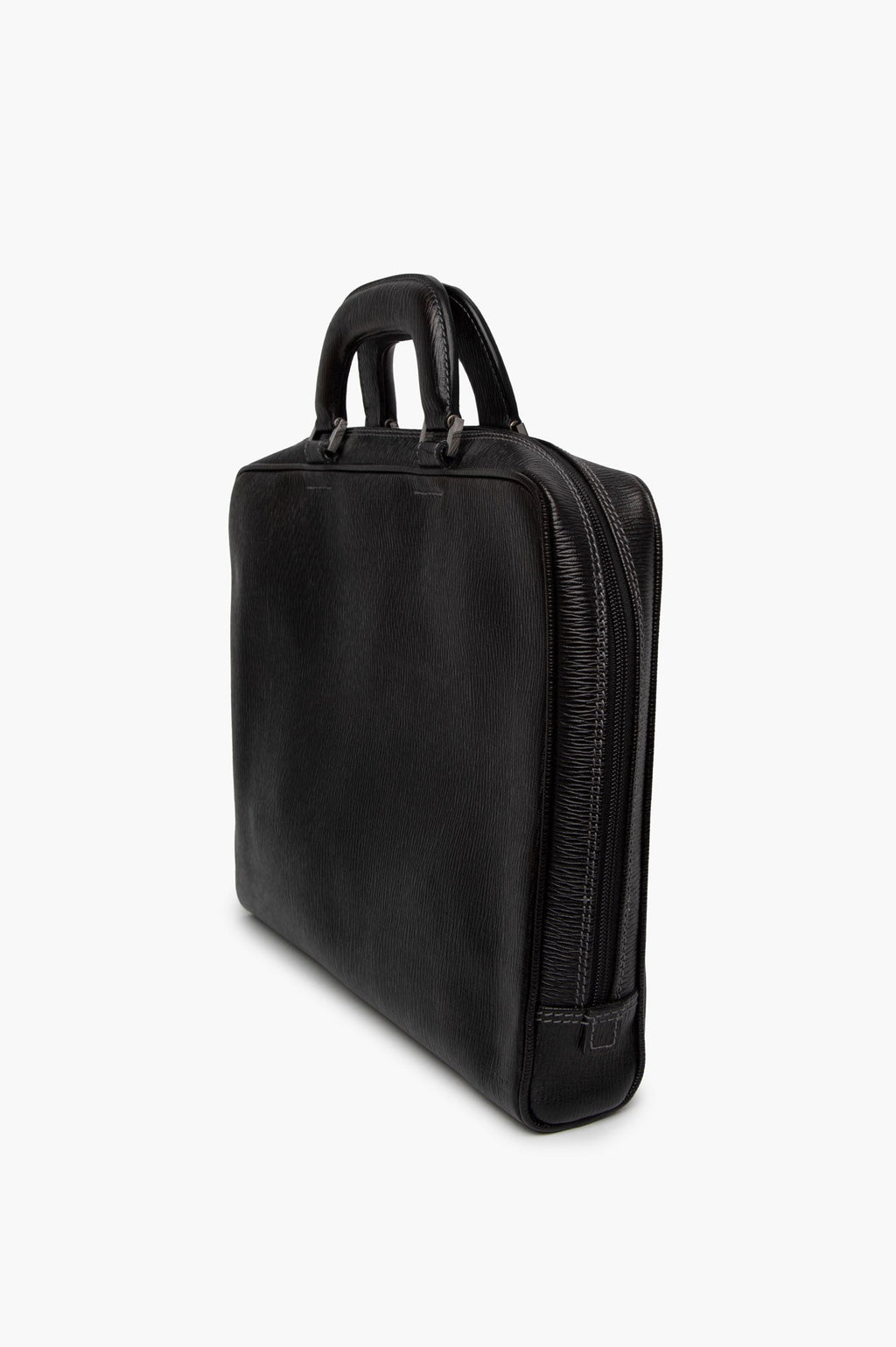 Salvatore Ferragamo Los Angeles Black Briefcase