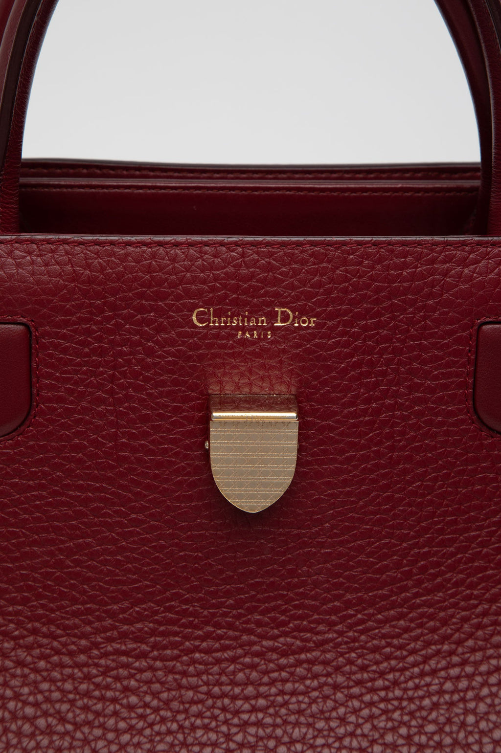 Christian Dior Red Diorever Handle Bag
