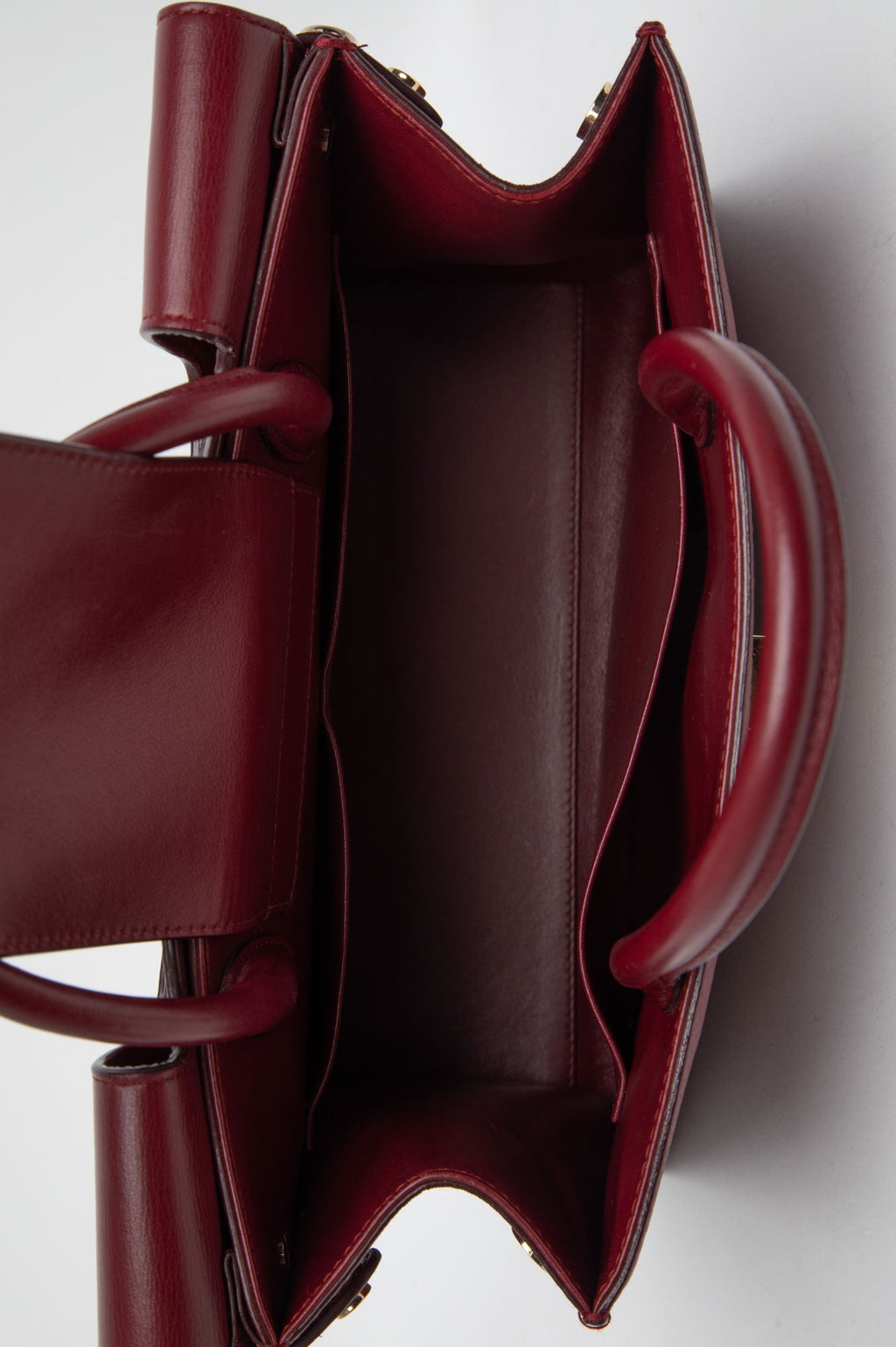 Christian Dior Red Diorever Handle Bag