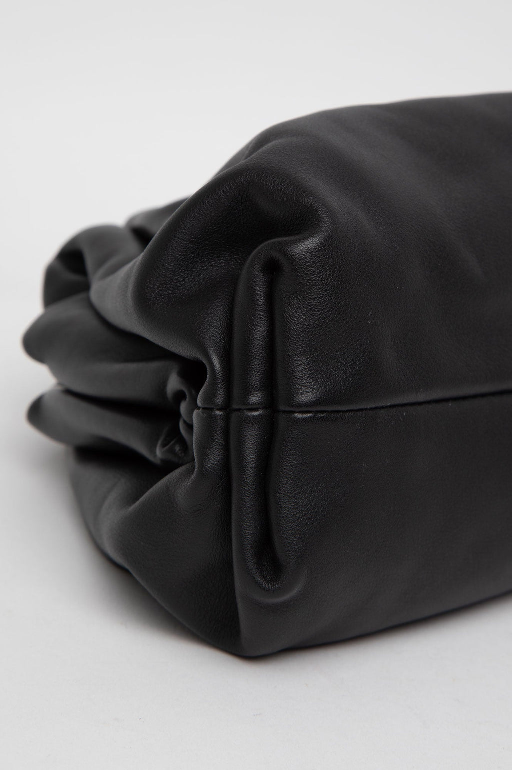 Bottega Veneta Black leather pouch