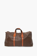 Celine Vintage Macadam Travel Duffle Bag Size 60
