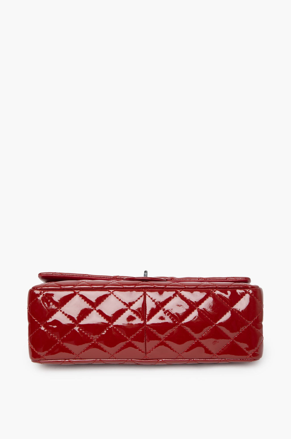 Chanel 2010 Red Patent 2.55 Reissue Double Flap 226