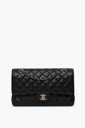 Chanel 2011 Medium Black Caviar Classic Flap Bag