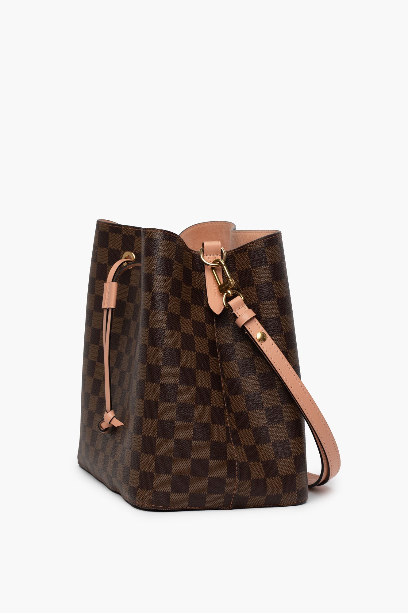 Louis Vuitton Pink Damier Ebene Néo Noé MM Bag