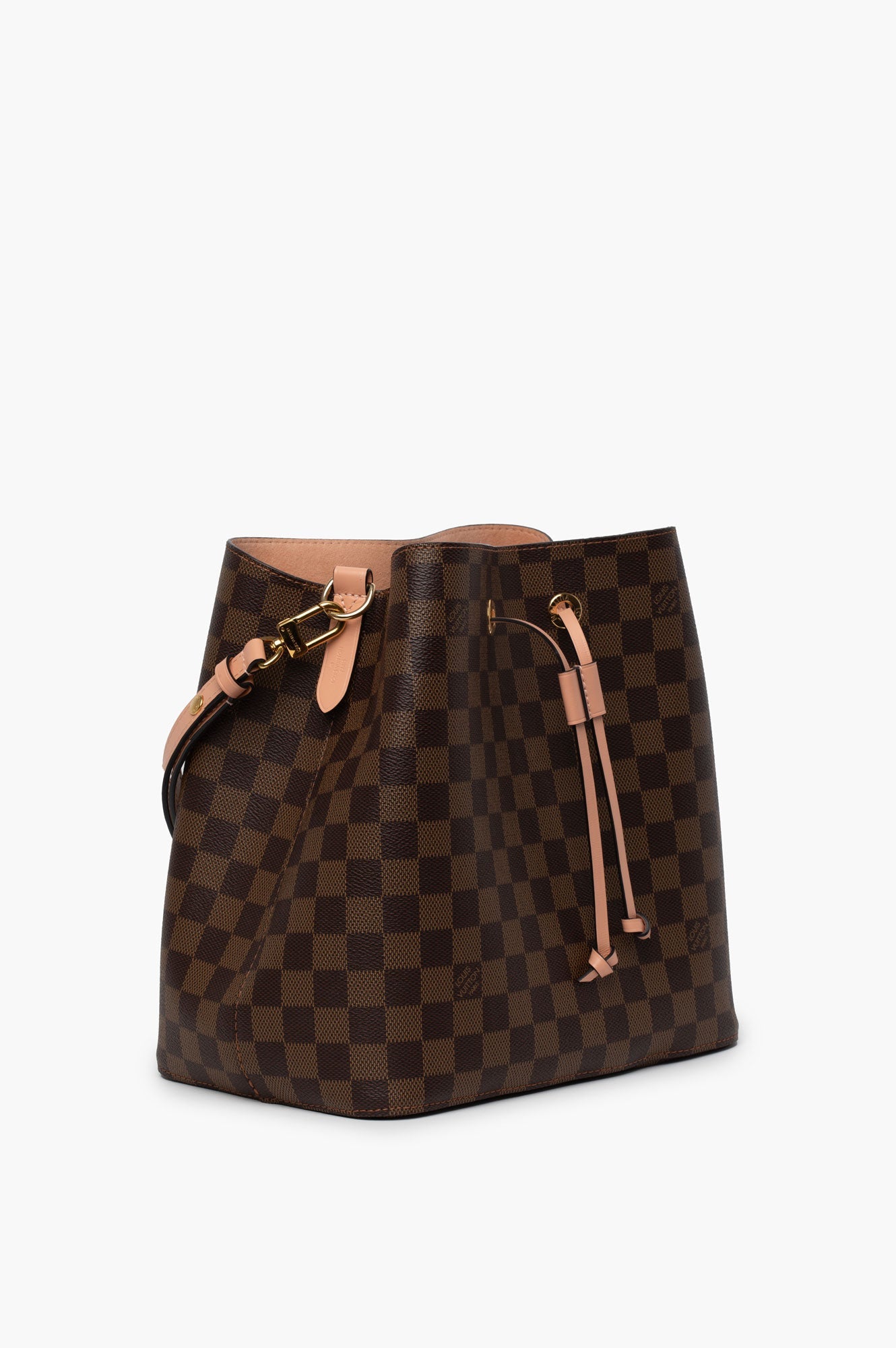 Louis Vuitton Pink Damier Ebene Néo Noé MM Bag