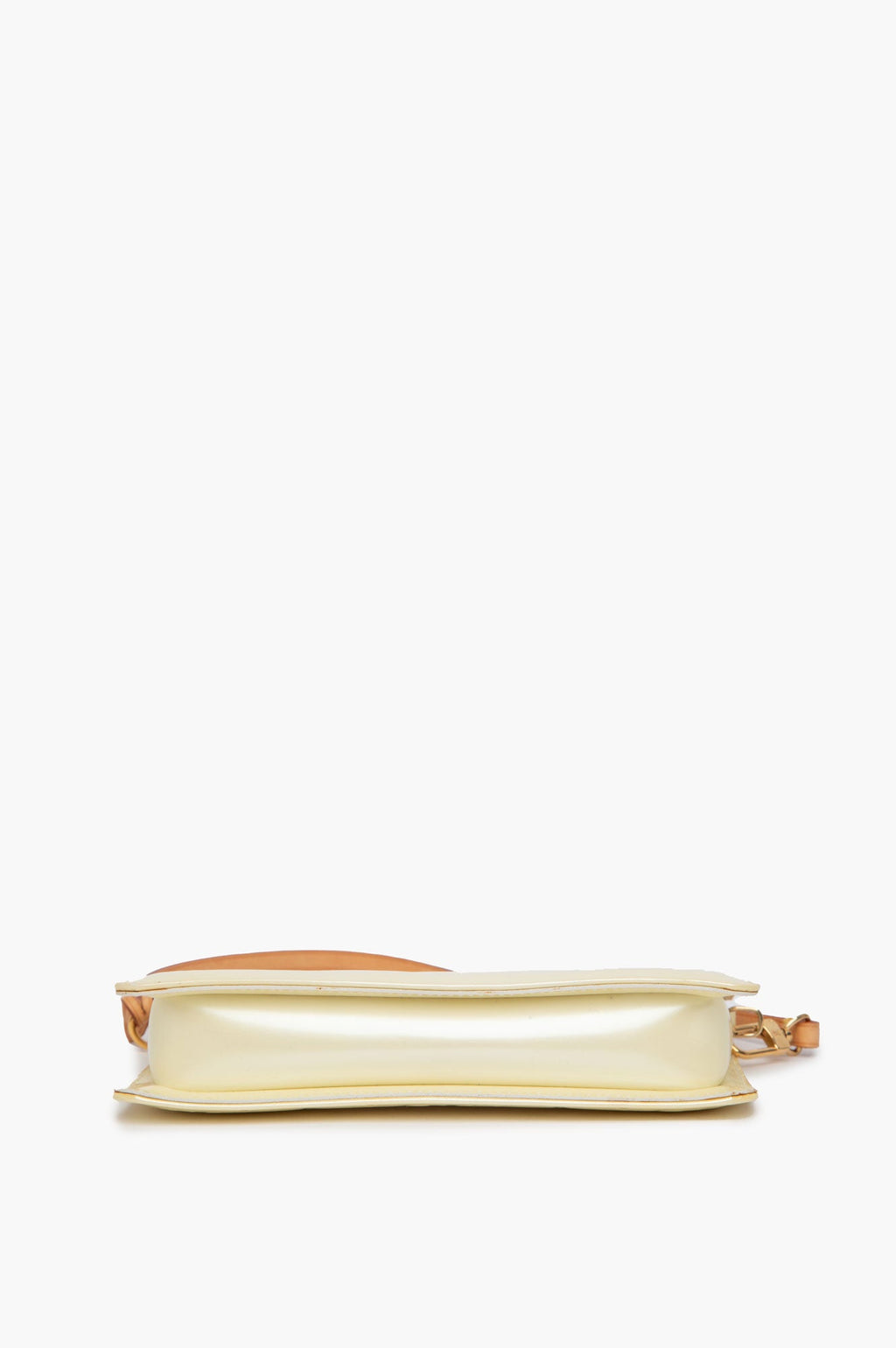 Louis Vuitton Yellow Monogram Patent Vernis Lexington Bag