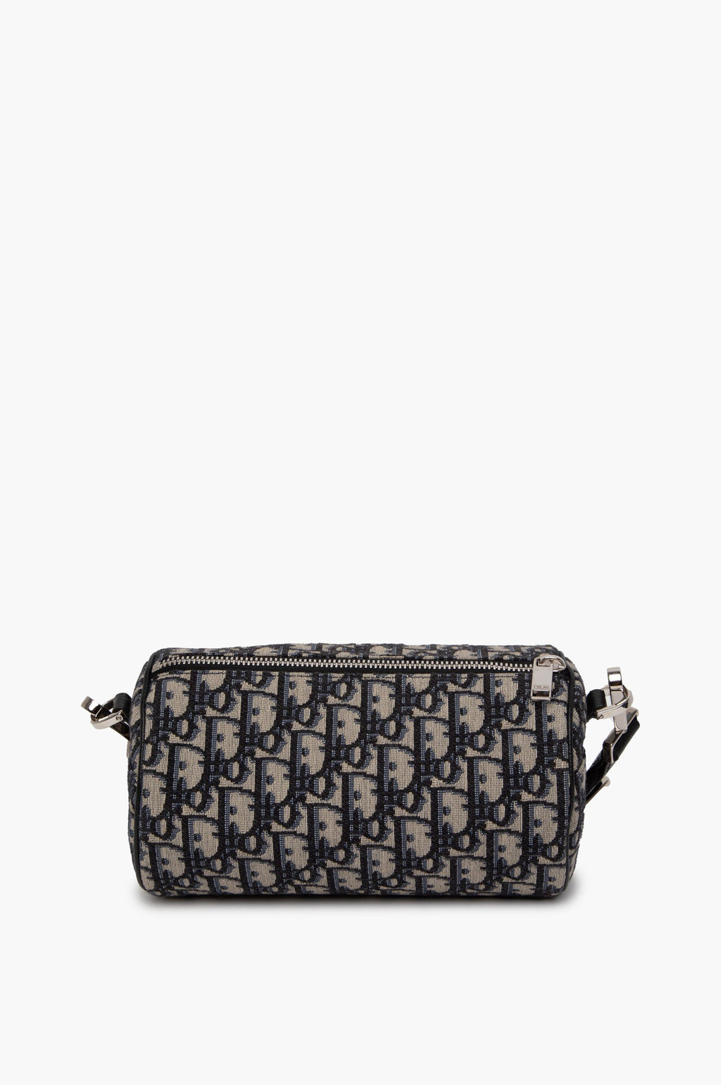 Christian Dior Navy Blue Oblique Roller Bag