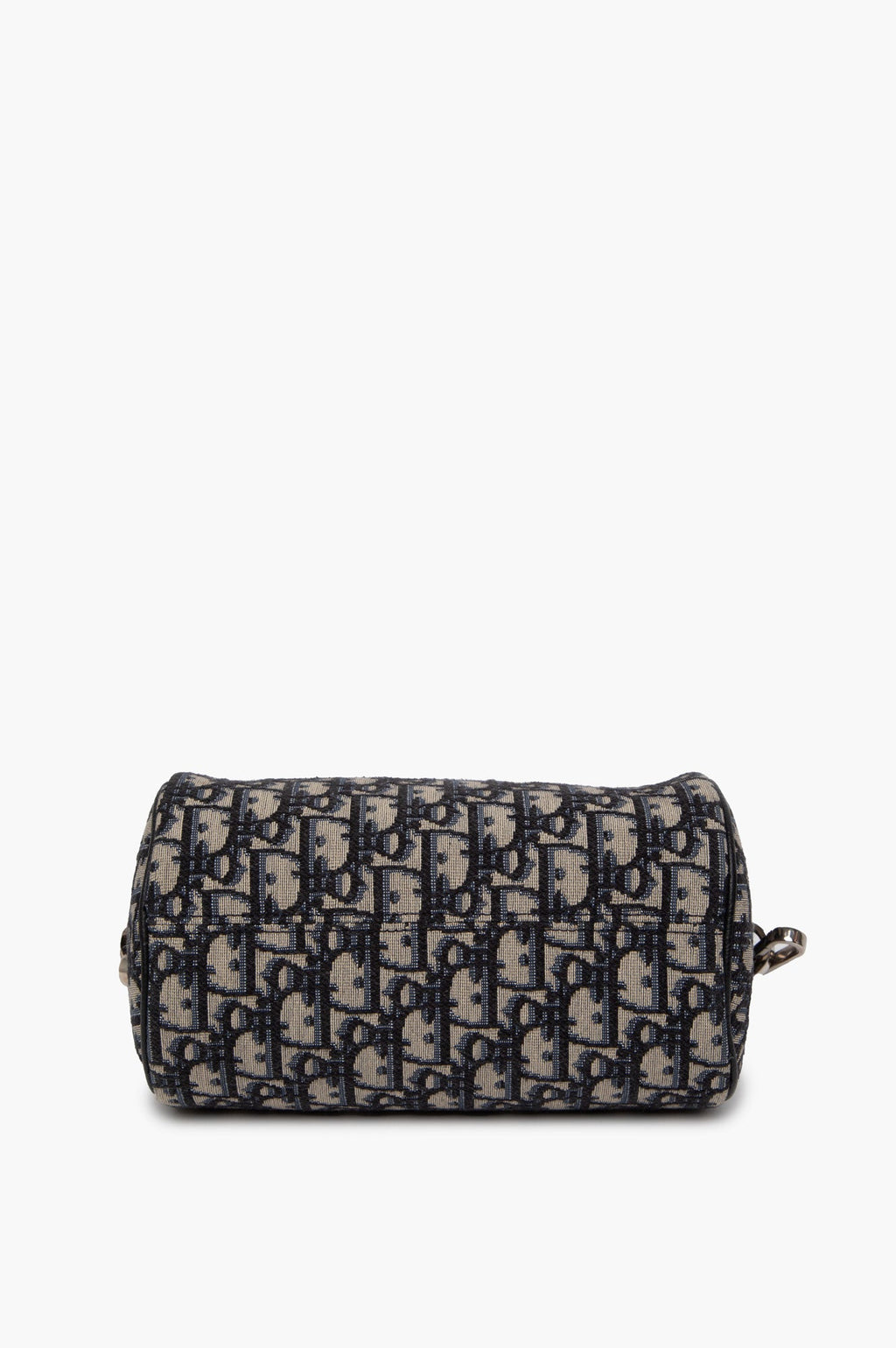 Christian Dior Navy Blue Oblique Roller Bag