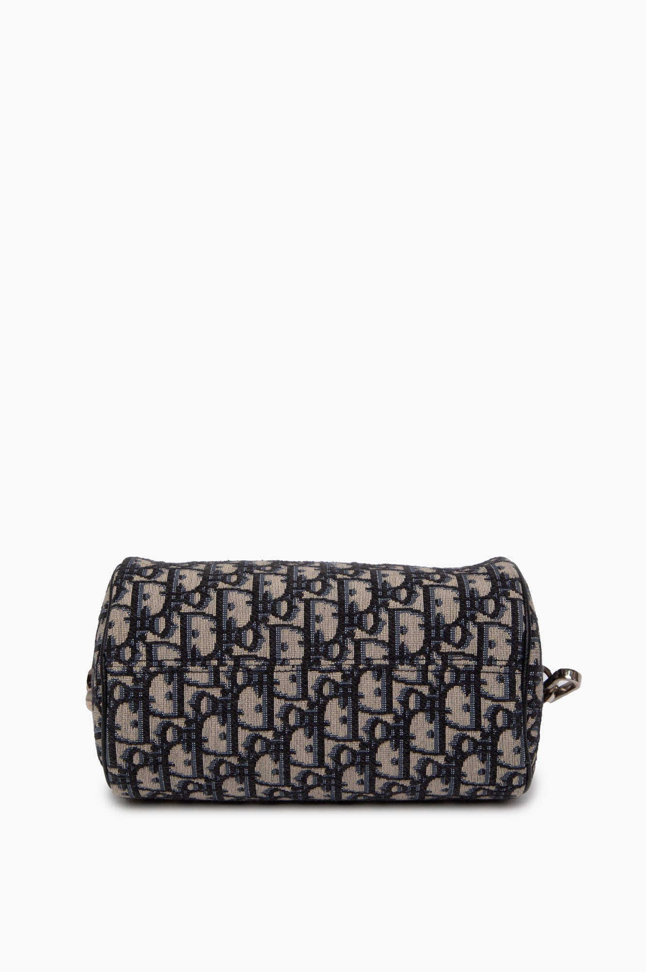 Christian Dior Navy Blue Oblique Roller Bag