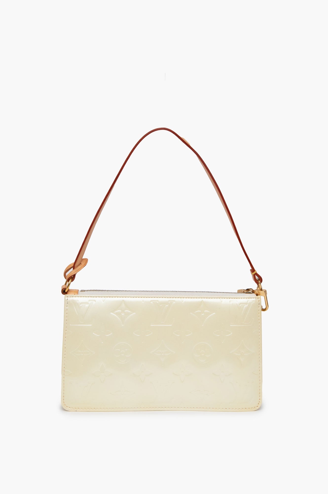 Louis Vuitton Yellow Monogram Patent Vernis Lexington Bag