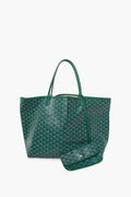 Goyard St Louis Green GM with Pouch