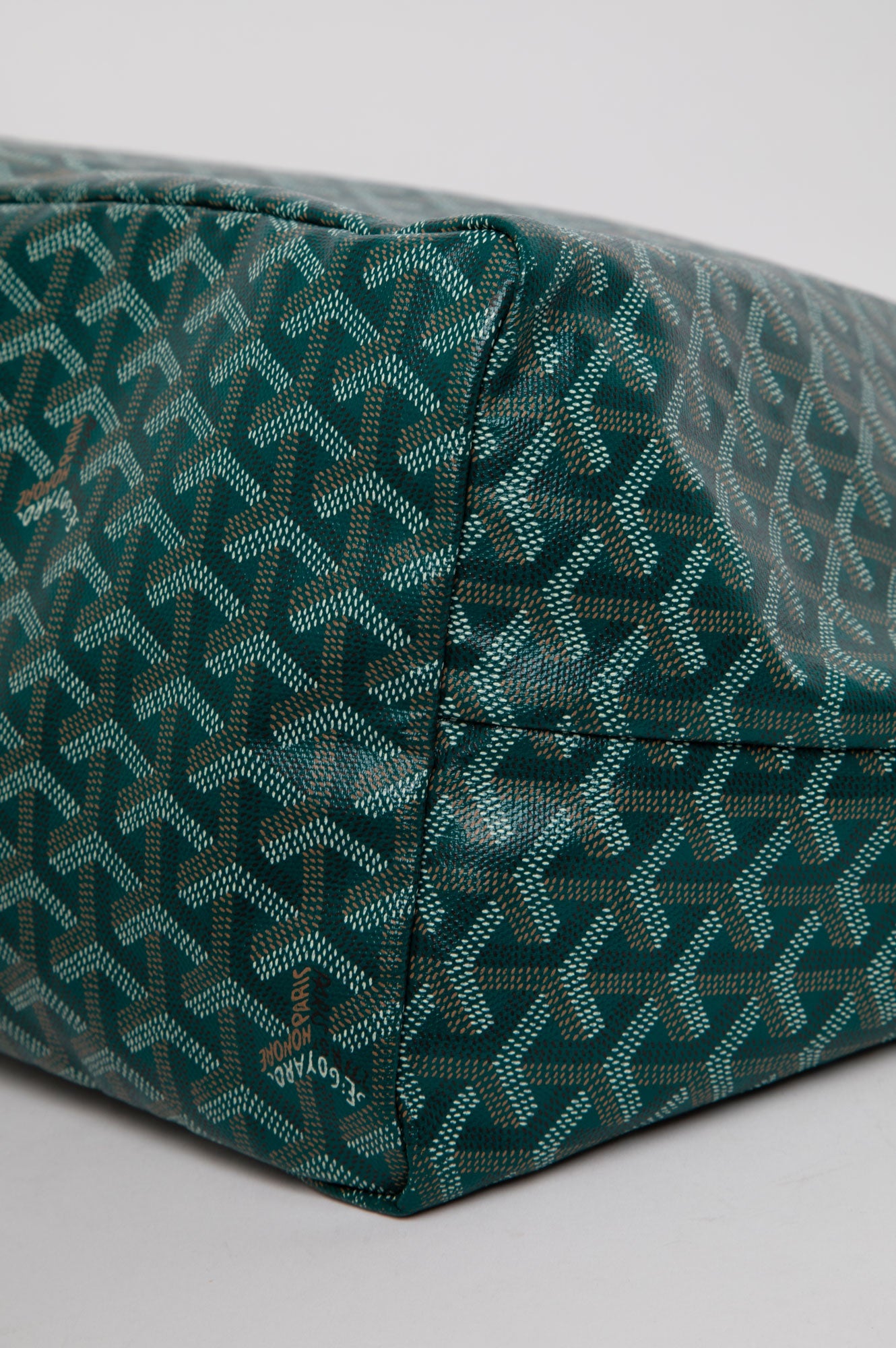 Goyard St Louis Green GM with Pouch