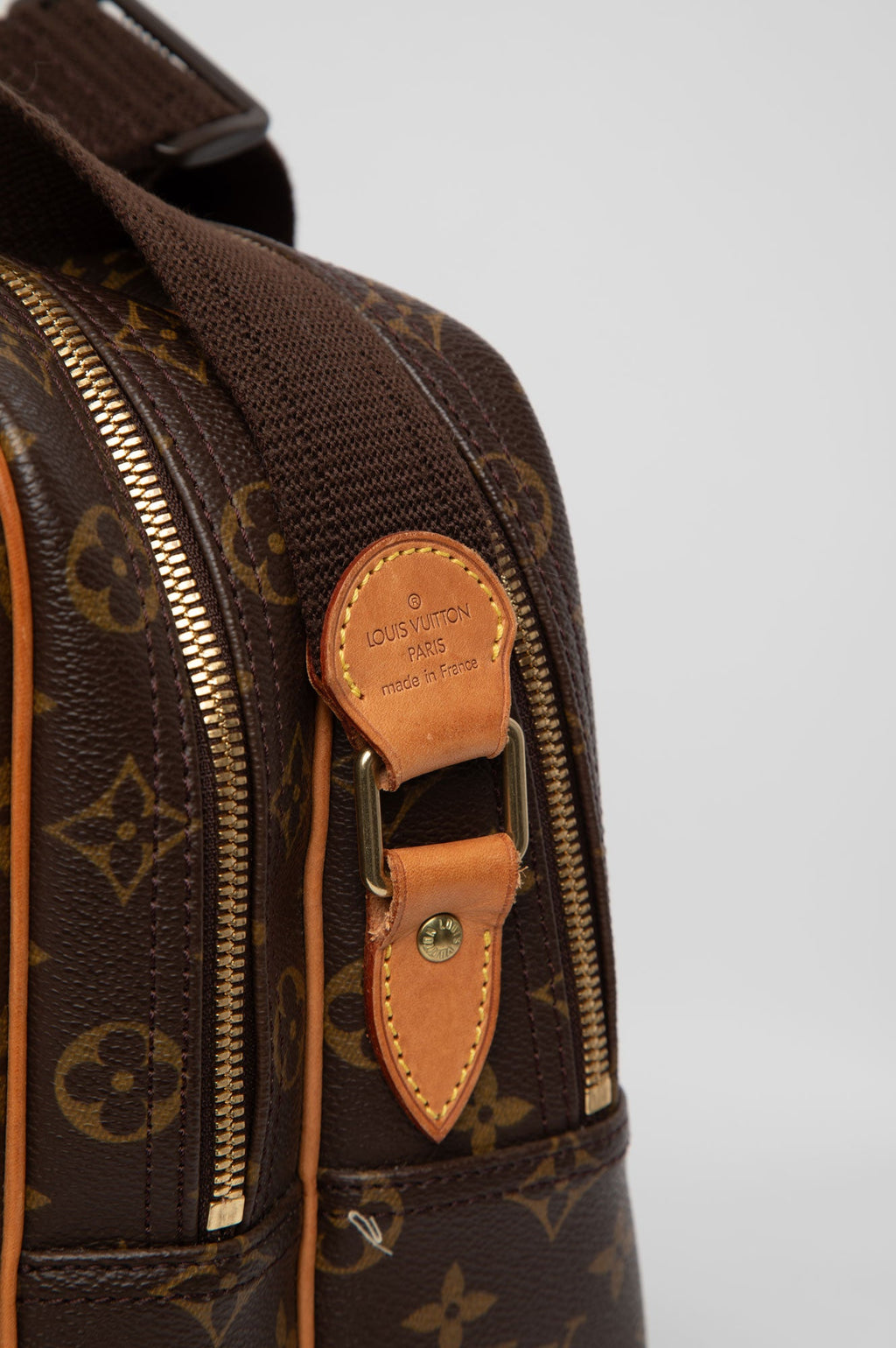Louis Vuitton Brown Monogram Reporter GM Bag