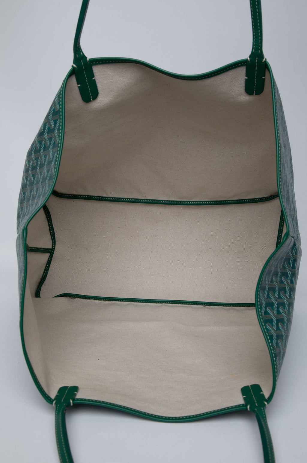 Goyard St Louis Green GM with Pouch