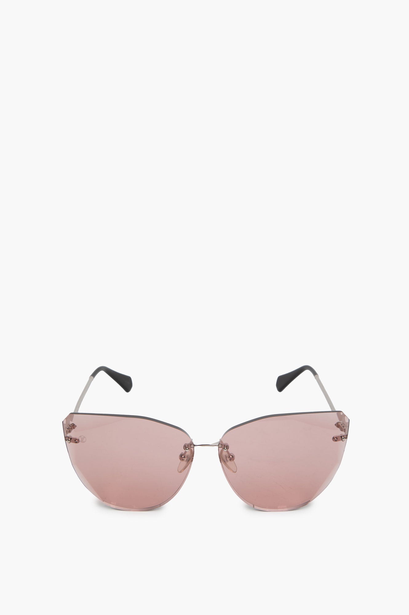 Louis Vuitton Pink Jewel Round Cat Eye Sunglasses